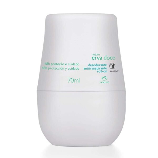 Desodorante Roll On Antitraspirante Invisible Erva Doce