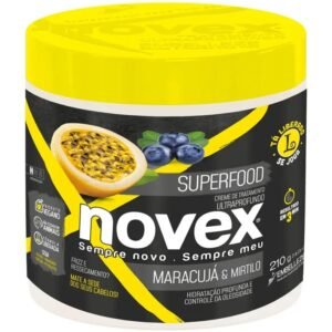 Tratamiento Capila Super Food Novex Maracuyá Arándanos Tratamiento Capilar 210g