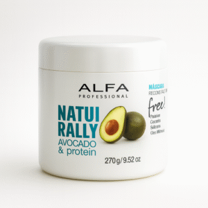 Máscara Naturally Reconstructiva Capilar Alfa Professional Avocado & Protein 200 ml
