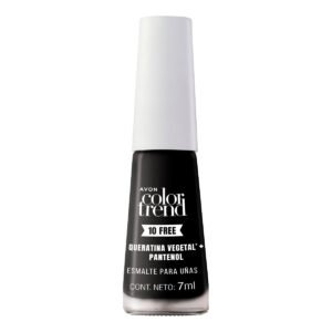 Esmalte Para Uñas Color Trend Negro Craquelado 7ml