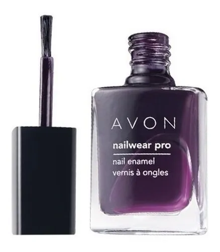 Esmalte Para Uñas Avon True Tono Midnight Plum