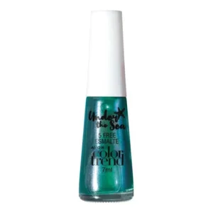 Esmalte Para Uñas Color Trend Verde Holográfico 7ml