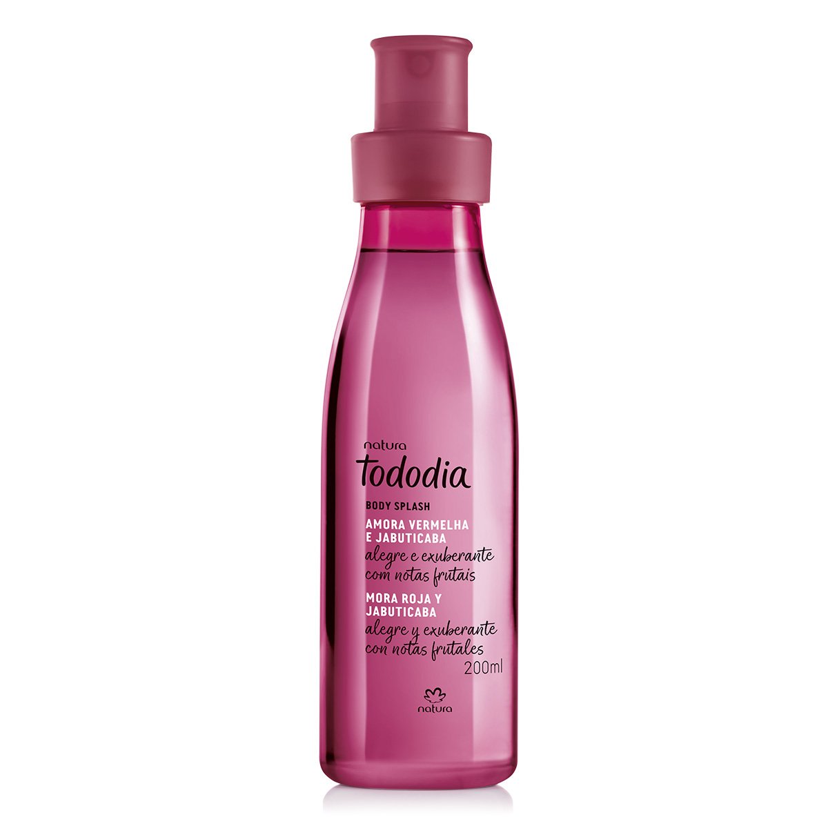 Body Splash Mora Roja Y Jabuticaba Tododia Natura 200 ml