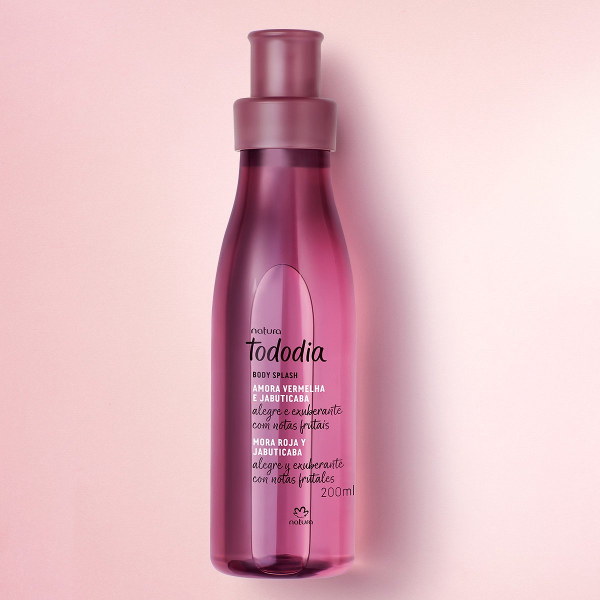 Body Splash Mora Roja Y Jabuticaba Tododia Natura 200 ml - Imagen 2