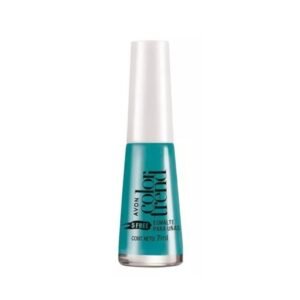 Esmalte Para Uñas Color Trend Turquesa Brillo 7ml