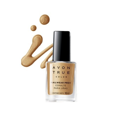 Esmalte Para Uñas Avon True Tono Gleaming Gold