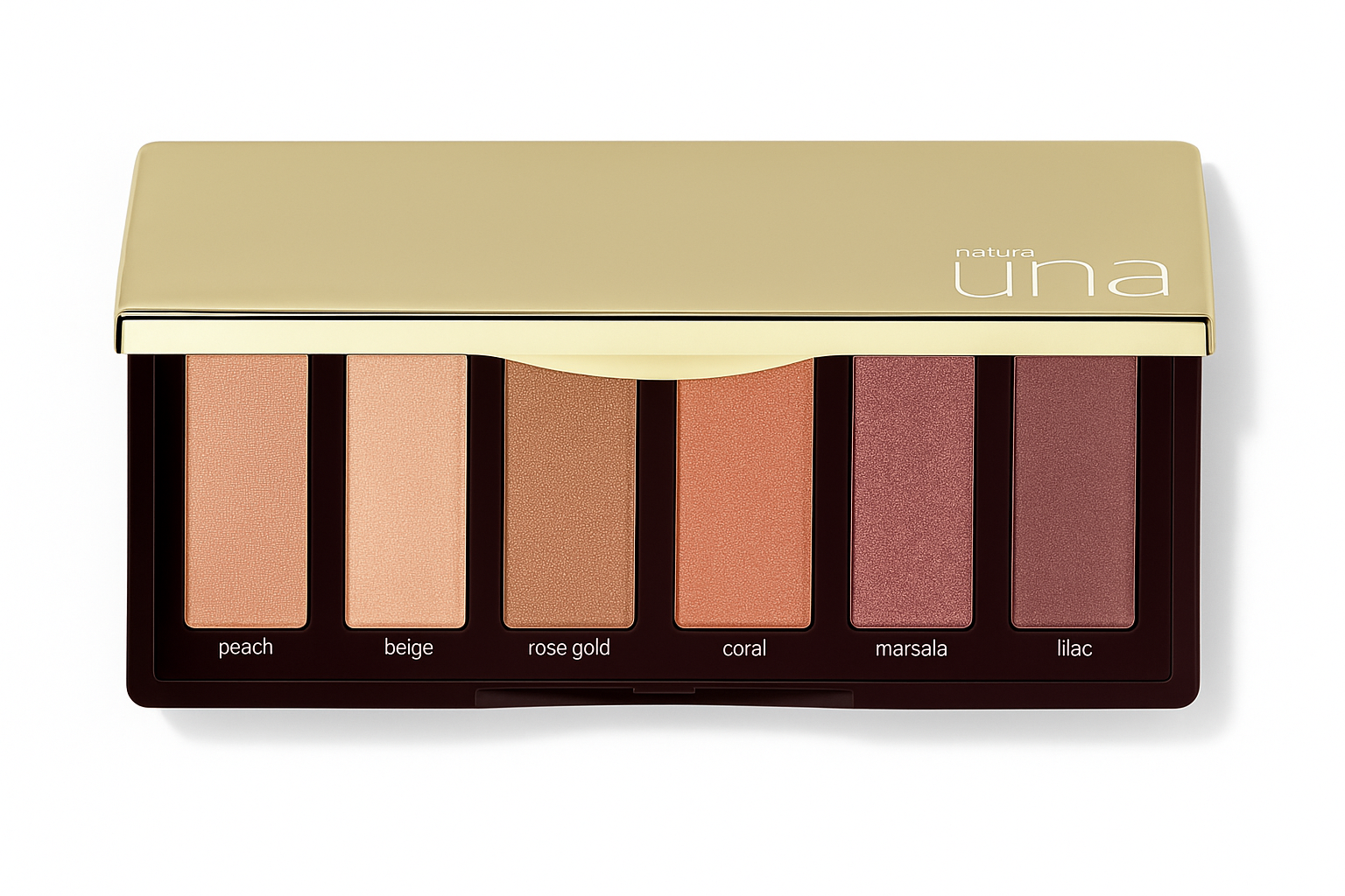 Paleta De Sombras Rose Natura Una