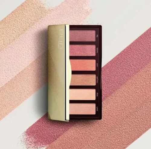 Paleta De Sombras Rose Natura Una - Imagen 3