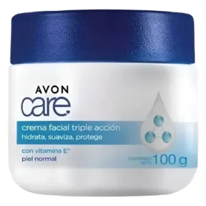Crema Facial Hidratante Triple Acción Avon Care