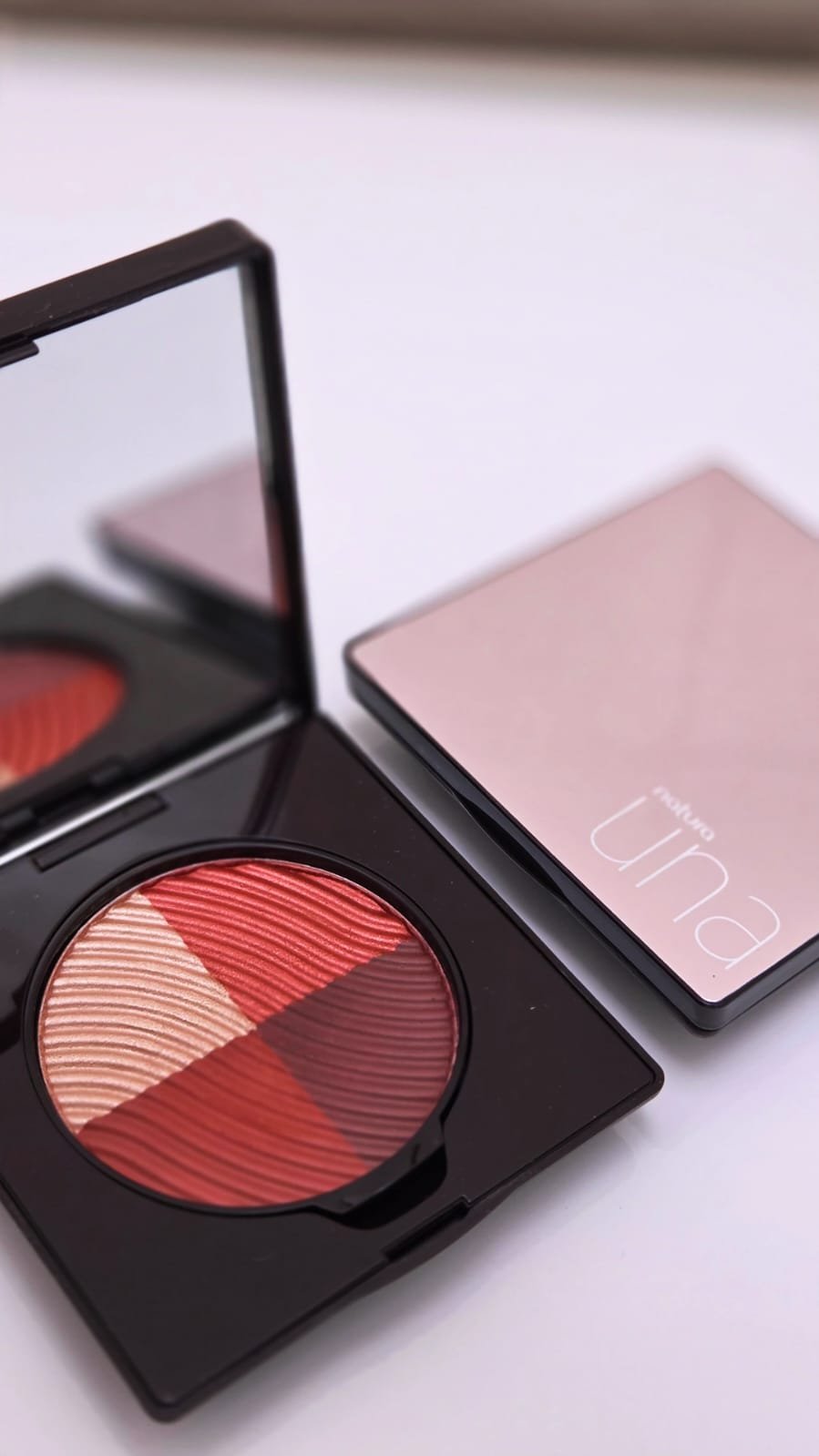 Palette De Sombras Multifuncional 4 Tonos Natura Una - Imagen 2