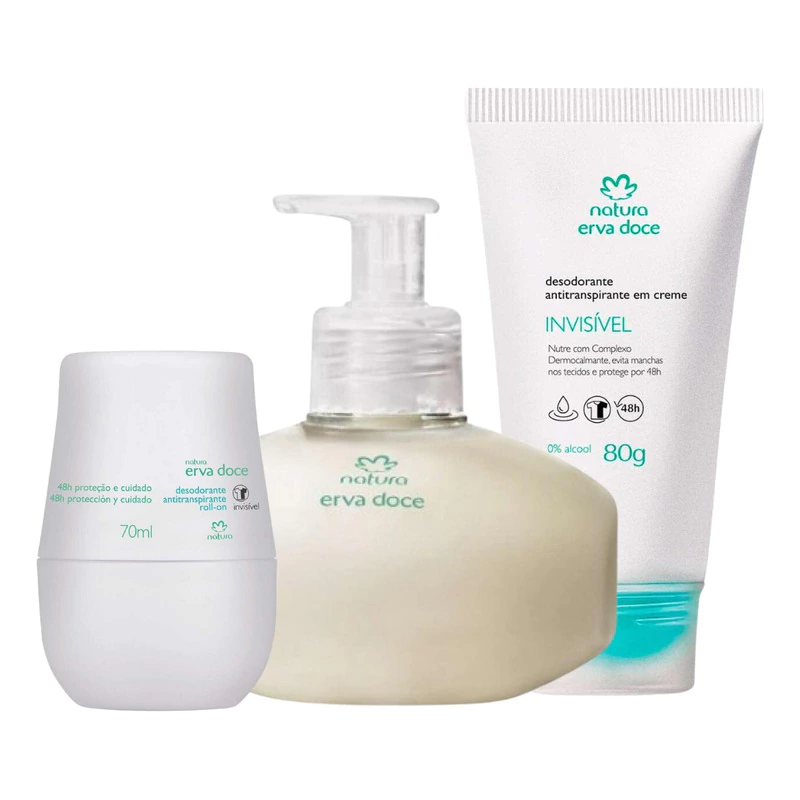Set x 3 - Erva Doce Natura