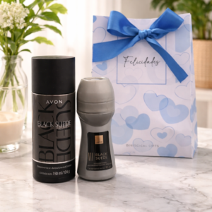 Regalo Masculino Black Suede Clásico