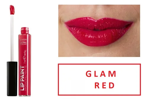 Labial Líquido Lip Paint Ultra Color Tono Glam Red - Imagen 3