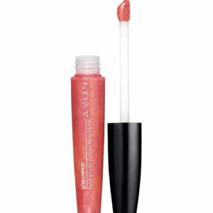 Brillo Labial Con Destellos Avon Glow Tono Coral Oasis
